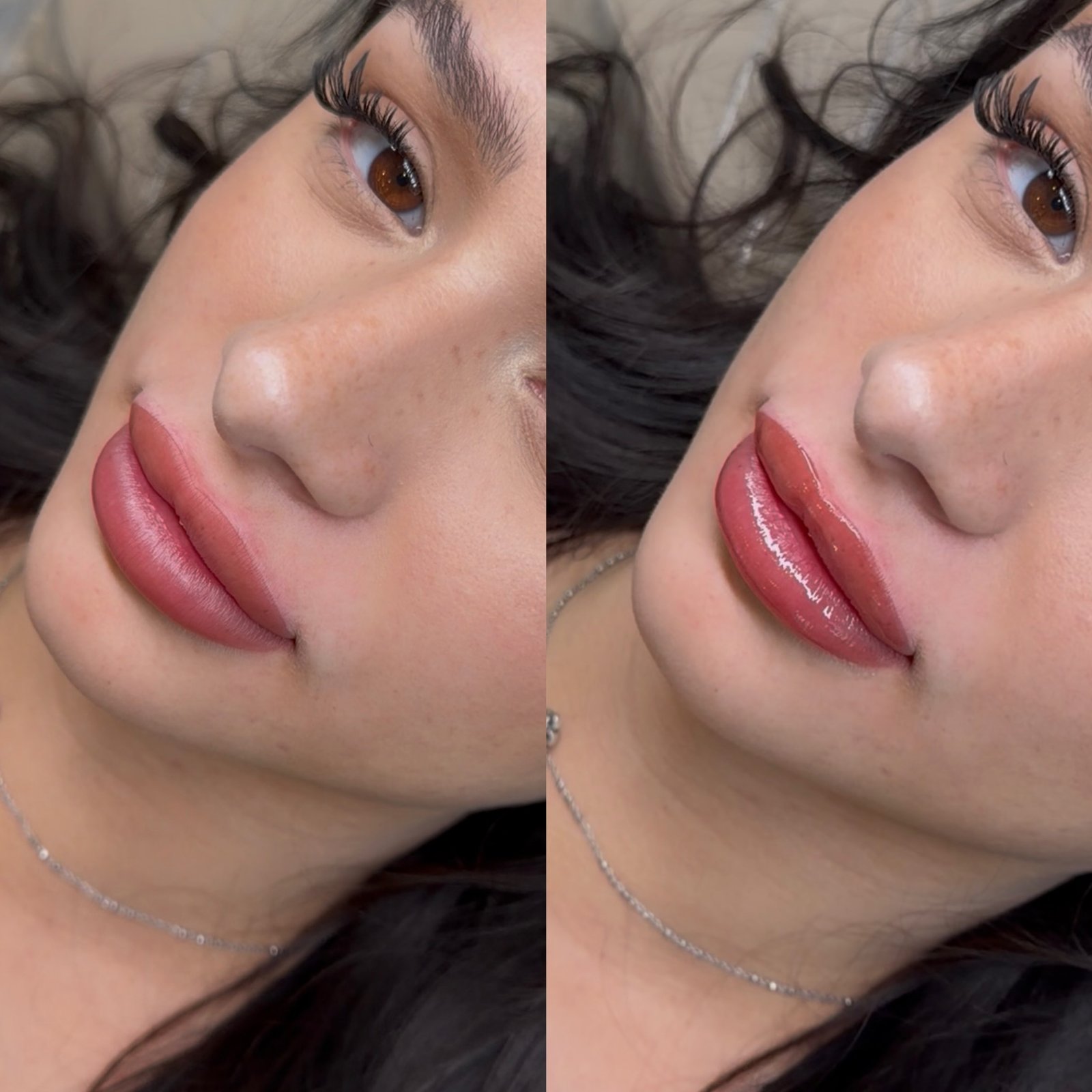 Natural Lip Blush result by Bravo Brows Co.